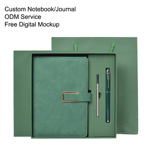 Set Regalo Agenda A5 in Pelle PU Personalizzabile 2026 con Copertina Rigida Premium per Regali Aziendali e Pianificazione Ufficio - Product Image 1