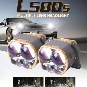 Phares à lentille LED super lumineux L500S de 3 pouces à haut lumen, lentilles LED de rechange pour phares de voiture, 6000K - Product Image 5