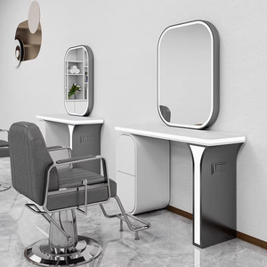 Nouvelle station <span class=keywords><strong>de</strong></span> coiffure avec <span class=keywords><strong>miroir</strong></span> et éclairage LED |   Miroirs é<span class=keywords><strong>l</strong></span>égants pour la coiffure |   Stations <span class=keywords><strong>de</strong></span> coiffure haut <span class=keywords><strong>de</strong></span> gamme - Product Image 5
