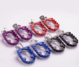 Repose-pieds larges en aluminium pour Sur-ron Ultra Bee Light Bee X - Repose-pieds bas étendus surdimensionnés pour moto tout-terrain et moto électrique - Product Image 1