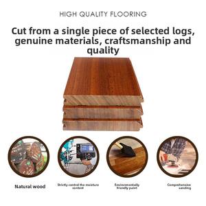 <span class=keywords><strong>Parquet</strong></span> en bois massif résistant, écologique, antidérapant, design moderne, imperméable, installation par clic pour la maison et les dortoirs - Product Image 3