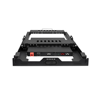 ATEM POWER Réfrigérateur coulissant inclinable latéral électrique 12V pour voiture en acier avec batterie au lithium intégrée 100AH Chargeur DCDC 40A