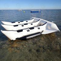 Vente chaude Gonflable D'eau Amusant Poisson Volant Remorquables Fly Fish Tube Sports Nautiques Gonflable Banana Boat