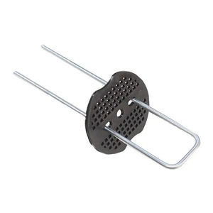 Piquets/Clous/Attaches en U pour aménagement paysager, galvanisés, pour fixation de paillis, anti-rouille, 6 pouces, robustes - Product Image 2