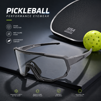 Lunettes de sport personnalisées Pickleball sans verres, lunettes de soleil polarisées UV400 pour le cyclisme, lunettes de sport haut de gamme