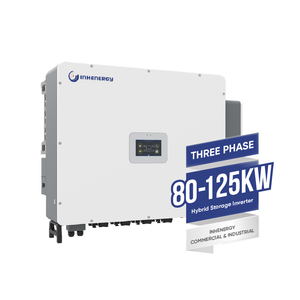 Inhenergy thương mại IP66 năng lượng mặt trời biến tần 90Kw 100kw 120kw 125kw tinh khiết tỏa sáng sóng lai biến tần - Product Image 1