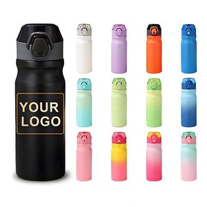 Hot Sale 550ml Cup 304 Stainless Steel Double Wall Vacuum Insulated Water <b>Bottle</b> Custom Logo Vacuum Flask for Corporate Gift - Product Image 1