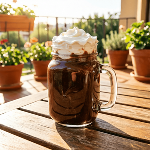 Bocal en verre de qualité alimentaire avec couvercle à vis et poignée pour la conservation en cuisine : chocolat, sirop, café, <span class=keywords><strong>confiture</strong></span>, haricots, bière, bonbons, fromage - Product Image 4
