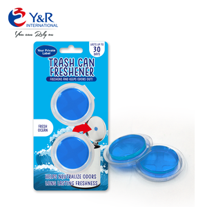 Deodoranti in Gel Adesivi Fragranza Oceano per Cestini della Spazzatura, Assorbitori di Odori per Cucina e <span class=keywords><strong>Bagno</strong></span>, Durata fino a 30 Giorni - Product Image 2