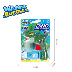 Groothandel Buiten Speelgoed Haai Wrijving Aangedreven Bubble Gun Dinosaurus Bubbels Shooter Blower Kids <span class=keywords><strong>Dino</strong></span> Bubble Machines Voor De Zomer - Product Image 6