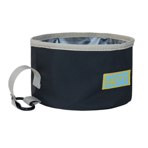 Gamelle pour chien en toile à 6 compartiments, personnalisable OEM, lavable, pliable, portable pour l'extérieur, distributeur de nourriture pour animaux de compagnie, marque privée, gamelle de voyage légère - Product Image 1