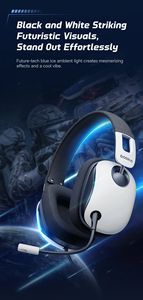 Audífonos con Cable para Juegos Baseus <span class=keywords><strong>GoPlay</strong></span> 1 Max 1+Max, Sonido Envolvente Virtual 7.1, Conector de 3.5mm y USB-A, Micrófono Desmontable - Product Image 3