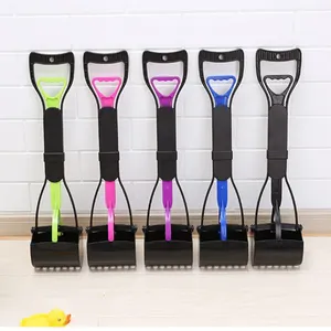 Wholesale pooper scooper for dogs and Pet Outdoor Cleaning Tool Dog Poop Scooper Poop Picker With Poop Bag Dispenser