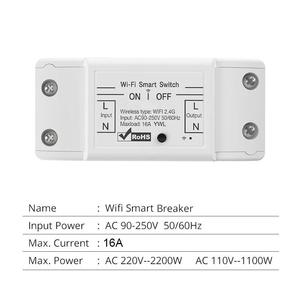 EWelink <b>WiFi</b> <b>Smart</b> Home <b>Smart</b> Switch DIY Universal Breaker Relay Timer IOS Operation USB & Battery PC Material <b>WiFi</b> <b>Smart</b> Home S - Product Image 2