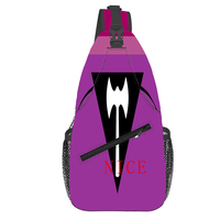 Sac bandoulière personnalisé en polyester, motif arc-en-ciel (Lesbien, Gay, Hétéro), imprimé drapeau, pour voyages et activités de plein air