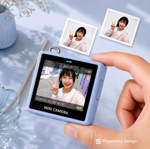 Mini caméra tendance 2,5K, 64MP, écran IPS 1,4 pouces, zoom 16X, port Type C, enregistreur vidéo portable pour débutants en vlogging sur YouTube - Product Image 3