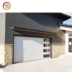 8x7 16x7 باب مرآب مقاوم للأعاصير/حاصل على شهادة حمل الرياح/مقاومة للثلج والحرارة/المناطق الساحلية المقواة/الساحلية/ - Product Image 2