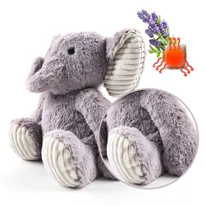 Produk baru mewah keren boneka Heatable terapi Spa Microwave Lavender hewan mainan untuk anak-anak dewasa
