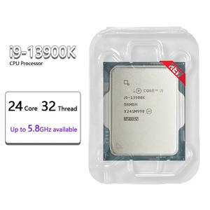 Para Intel Core <span class=keywords><strong>i9</strong></span> <span class=keywords><strong>13900K</strong></span> 3,0 GHz 24-Core 32-Thread CPU Procesador 10NM L3 = 36M 125W LGA 1700 Bandeja Nueva pero sin enfriador - Product Image 3
