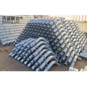 Q345 Q235Wビーム価格ハイウェイガードレール亜鉛メッキステンレス鋼亜鉛コーティングポスト + スクリューガードレール - Product Image 5