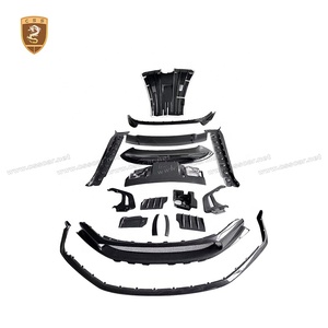 Kit carrosserie en fibre de carbone sèche style OEM pour <span class=keywords><strong>Porsche</strong></span> <span class=keywords><strong>911</strong></span> 992 <span class=keywords><strong>GT3</strong></span> : Lame avant, jupes latérales, diffuseur arrière, aileron arrière, kit extérieur - Product Image 3
