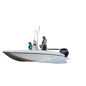 Fujin 16.1ft 4.9m factory price aluminum fishing painted aluminum jon boat with side console CE certified household fishing