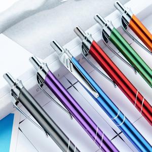 Bolígrafo Metálico de Empuje, Regalo Publicitario para Hoteles, Personalizable, Ecológico, con Cuerpo de Aluminio e Impresión de Logotipo - Product Image 2