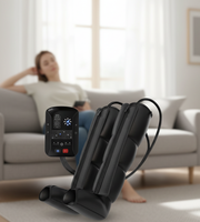 Botte de massage à compression d'air électrique portable à pression séquentielle pour améliorer la circulation sanguine et soulager