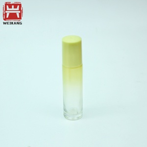 Botella de 10 ml, Nuevo Estilo, Botella Roll-on Redonda con Fondo Grueso, Botella de Vidrio con Bola Rodante para Perfume y <span class=keywords><strong>Aceites</strong></span> Esenciales - Product Image 1