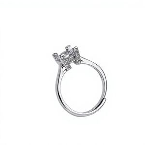 Bague Cadeau Thème Amour Polie et Découpée en Forme de Cœur, en Cristal de Guérison (Olivine, Grenat, Opale, Labradorite, Améthyste, Lépidolite, Ambre) – Meilleures Ventes - Product Image 3