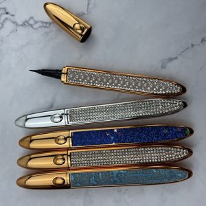 Commercio all'ingrosso impermeabile <span class=keywords><strong>Eyeliner</strong></span> liquido Private Label trucco di lunga durata nero marrone colore magico adesivo <span class=keywords><strong>Eyeliner</strong></span> colla Pen - Product Image 3