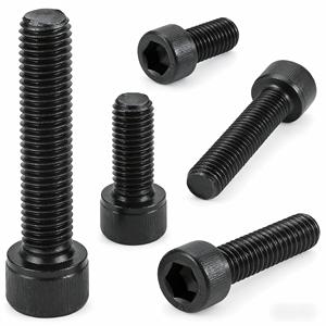 Bibo Yaente Factory Grade 12.9 Black Oxide Hex Socket Head Cap <b>Screws</b> <b>M3</b>-m20 High Strength Extended Full Thread Half Thread Hex - Product Image 3