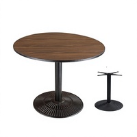Tables de bar personnalisables JH-BT6 Great Voyage, style moderne minimaliste, en panneaux de bois, pour salon et chambres d'hôtel