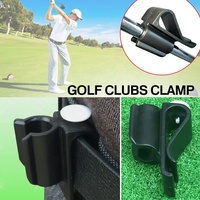 Support de rangement pour putter de golf à fixation par pince, accessoire pour sac de golf et entraînement de golf