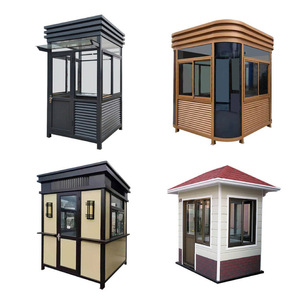 Steel Structure Sentry <b>Box</b> Guard House Outdoor Integrated Building <b>Smoking</b> Shelter Finished Product - Product Image 3