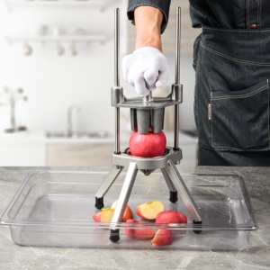 Affettatrice Manuale Commerciale per Frutta, Uso Ristorante, Taglia Mele Limoni <span class=keywords><strong>Lime</strong></span>, Separatore Trituratore con Garanzia di 1 Anno - Product Image 1