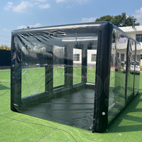 Tente gonflable portative extérieure de garage de voiture/tente gonflable durable de garage de voiture/garage gonflable d'abri d'auto