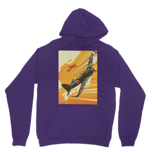 Sweat à capuche classique pour adulte Zero - Product Image 4