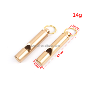 Ivoduff-silbato de emergencia para perros, silbato de seguridad de latón duradero para entrenamiento de Escape de supervivencia - Product Image 4