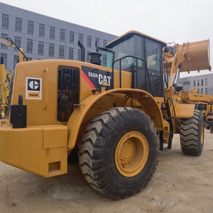 Chargeuse sur pneus CAT 966h d'occasion, 6 tonnes, 195 kW de puissance, système hydraulique moyen, en vente - Product Image 4