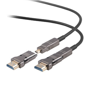 AOC ไฟเบอร์ <span class=keywords><strong>HDMI</strong></span> สนับสนุน4K 60Hz HDR, 18Gbps, YCbCr 4:4:4 8bit 3D <span class=keywords><strong>Arc</strong></span> HDCP 2.2ด้วย <span class=keywords><strong>HDMI</strong></span> A และ Micro <span class=keywords><strong>HDMI</strong></span> - Product Image 4