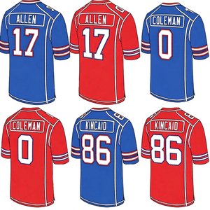 Envío Directo, Jersey de Fútbol Americano Transpirable de los New England Patriots para Hombre, Short Drake Maye Stefon Diggs Christian Gonzalez - Product Image 1