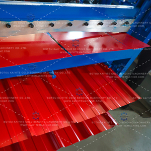 เครื่องขึ้นรูปโลหะสามชั้นแบบเย็นสำหรับหลังคาโลหะ - อุปกรณ์ขึ้นรูปคอมโพสิตสำหรับหลังคาที่อยู่อาศัยและเชิงพาณิชย์ - Product Image 6