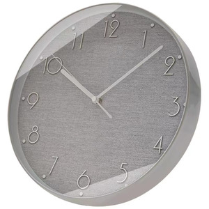 Design al quarzo silenzioso e silenzioso per soggiorno con ago viso singolo orologio da parete digitale in plastica personalizzato all'ingrosso - Product Image 2
