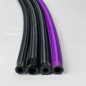 Tubo flessibile di gomma dell'aria, tubo flessibile del compressore d'aria con i connettori