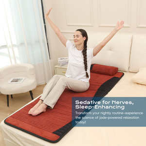 Luxuryade D190 Bio Pemf Infrarood Therapie <span class=keywords><strong>Mat</strong></span> Kristallen Verwarming Toermalijn Amethist Massage <span class=keywords><strong>Mat</strong></span> Body Massage Matress - Product Image 2