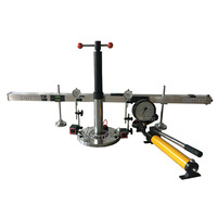 Aparato de prueba de capacidad de carga de placa de campo de suelo ASTM D1194, D1195, D1196 500kn