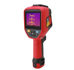 UTi384G thermal imager for component hot spot testing in photovoltaic power station operation and maintenance inspection