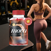 Capsules de racine de Maca Premium 60 unités – Complément Herbal Naturel pour l'Énergie, la Gestion du Stress et la Santé Immunitaire