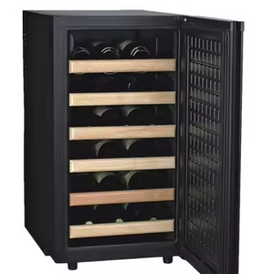 Top Vente 18 Bouteilles Petite Taille Refroidisseur De <span class=keywords><strong>Vin</strong></span> Mini Réfrigérateur <span class=keywords><strong>Cave</strong></span> À <span class=keywords><strong>Vin</strong></span> <span class=keywords><strong>Cave</strong></span> Pour Hôtel Bar Maison Cuisine - Product Image 1